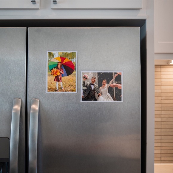 2ct Picture Frame Sleeve Magnets for Refrigerator - Picture 1 of 15